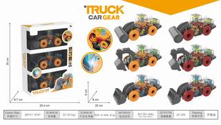 B/O GEAR TRUCK W/LIGHT & MUSIC,