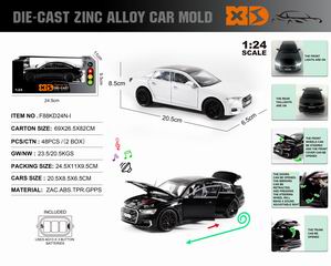 1:24 PULL BACK DIE-CAST CAR W/LIGHT & SOUND,
