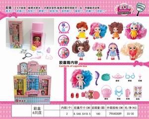 DOLL SET 6PCS,