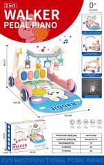 2 IN 1 WALKER PEDAL PIANO W/PROJECTION,