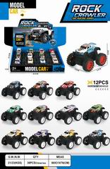 FRICTION DIE-CAST CAR 12PCS,