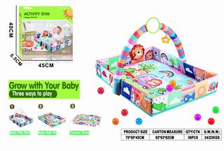 3 IN 1 ACTIVITY GYM HAPPY BALL PIT,