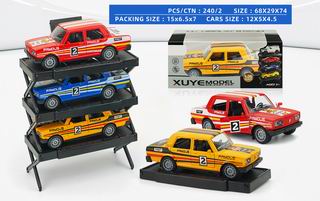 1:36 PULL BACK DIE-CAST CAR,