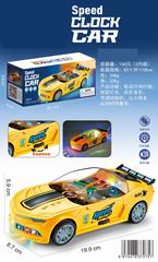 B/O CLOCK CAR W/LIGHT & MUSIC,