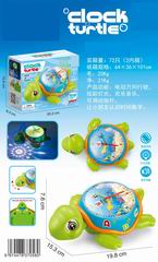 B/O CLOCK TURTLE W/LIGHT & MUSIC,