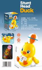 B/O STUNT HEAD DUCK W/LIGHT & MUSIC,