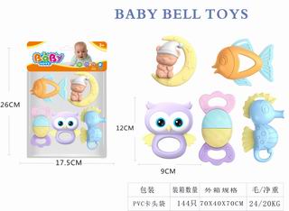 BABY RATTLES 5PCS,
