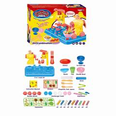 3 IN 1 COLOR DOUGH SET,