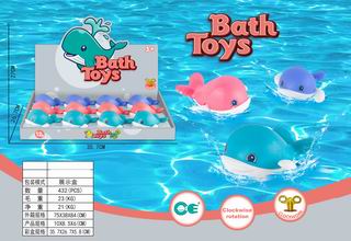 WAND UP WHALE 12PCS,