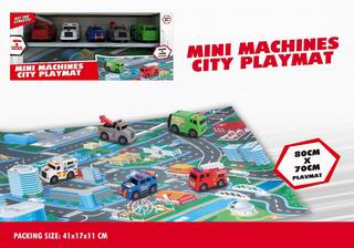 MINI MACHINES CITY PIAYMAT 5PCS,