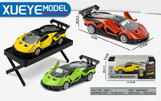 1:36 PULL BACK DIE-CAST CAR,
