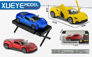 1:36 PULL BACK DIE-CAST CAR,