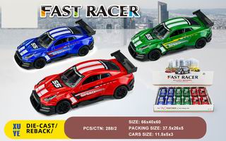 1:36 DIE-CAST CAR 12PCS,