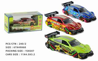 1:36 PULL BACK DIE-CAST CAR,