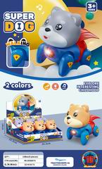 B/O SUPER DOG W/LIGHT 6PCS,