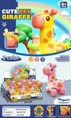 B/O GIRAFFE W/LIGHT & MUSIC 6PCS,