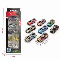 1:64 PULL BACK DIE-CAST CAR 5PCS,