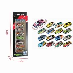 1:64 PULL BACK DIE-CAST CAR 8PCS,