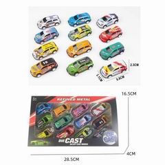 1:64 PULL BACK DIE-CAST CAR 12PCS,