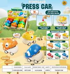 PRESS DINOSAUR 9PCS,