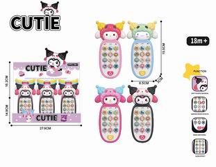 STITCH MOBILE PHONE W/LIGHT & MUSIC 12PCS,