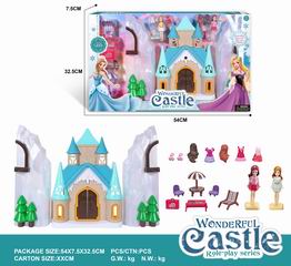 CASTLE SET W/LIGHT & MUSIC,