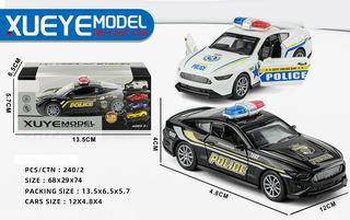 1:36 PULL BACK DIE-CAST CAR,