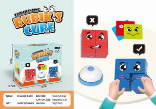 FACE CHANGING RUBIK’S CUBE,