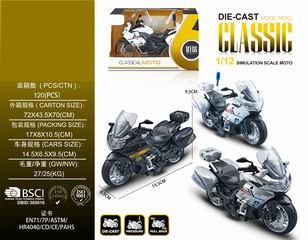 1:12 PULL BACK DIE-CAST MOTORCYCLE,