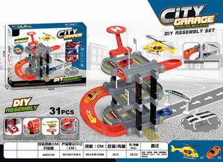ALLOY PARKING LOT 31PCS,