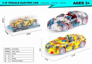 1:18 FRICTION CAR W/LIGHT,