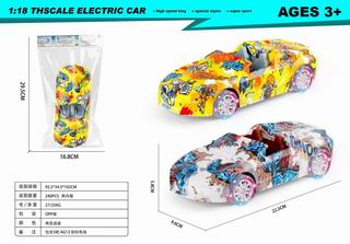 1:18 FRICTION CAR W/LIGHT,