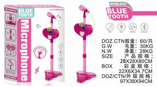 MICROPHONE W/LIGHT & MUSIC,