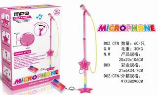 MICROPHONE W/LIGHT & MUSIC,