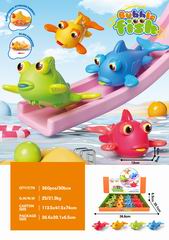 WAND UP BUBBLE FISH 12PCS,