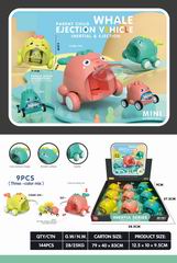 CATAPULT WHALE CAR 9PCS,