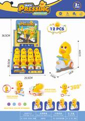 PRESS DUCK INERTIA CAR 12PCS,