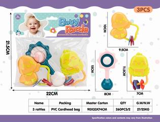 BABY RATTLE 3PCS,
