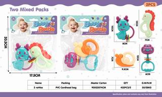 BABY RATTLE 2PCS,