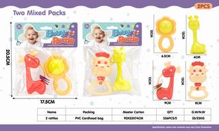 BABY RATTLE 2PCS,