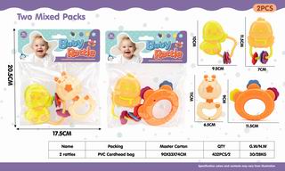 BABY RATTLE 2PCS,
