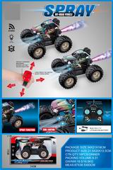 1:16 7 CHANNEL R/C CAR W/LIGHT & SPRAY,