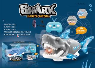 2.4G R/C SHARK W/LIGHT & MUSIC,