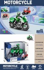 FRICTION MOTORCYCLE W/LIGHT & SOUND,