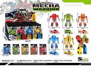 DEFORMATION CAR 20PCS,