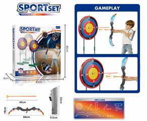 BOW AND ARROW SET W/LIGHT & SOUND,