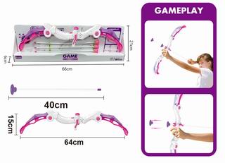 BOW AND ARROW SET W/LIGHT & SOUND,