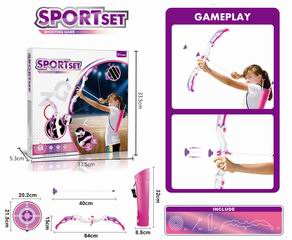 BOW AND ARROW SET W/LIGHT & SOUND,