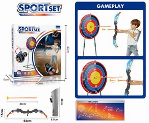 BOW AND ARROW SET W/LIGHT & SOUND,