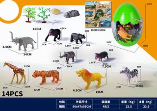 ANIMAL SET 14PCS,